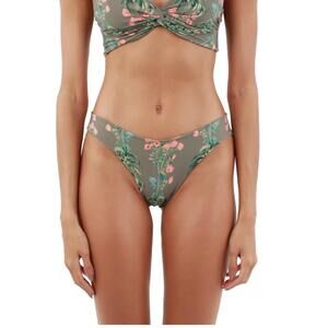 NEW MALAI women's neo paramount bikini bottom in inner bloom
